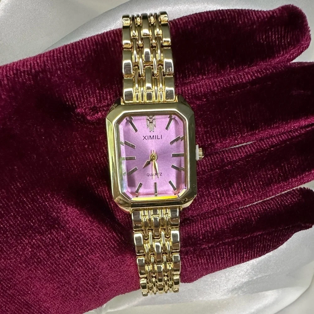 Elegant Gold Snake Chain Watch - Picture 4 of 9